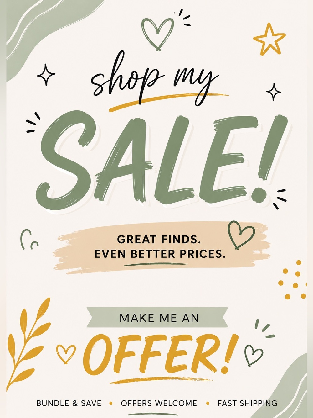 ✨ Huge Discounts Just for You ✨